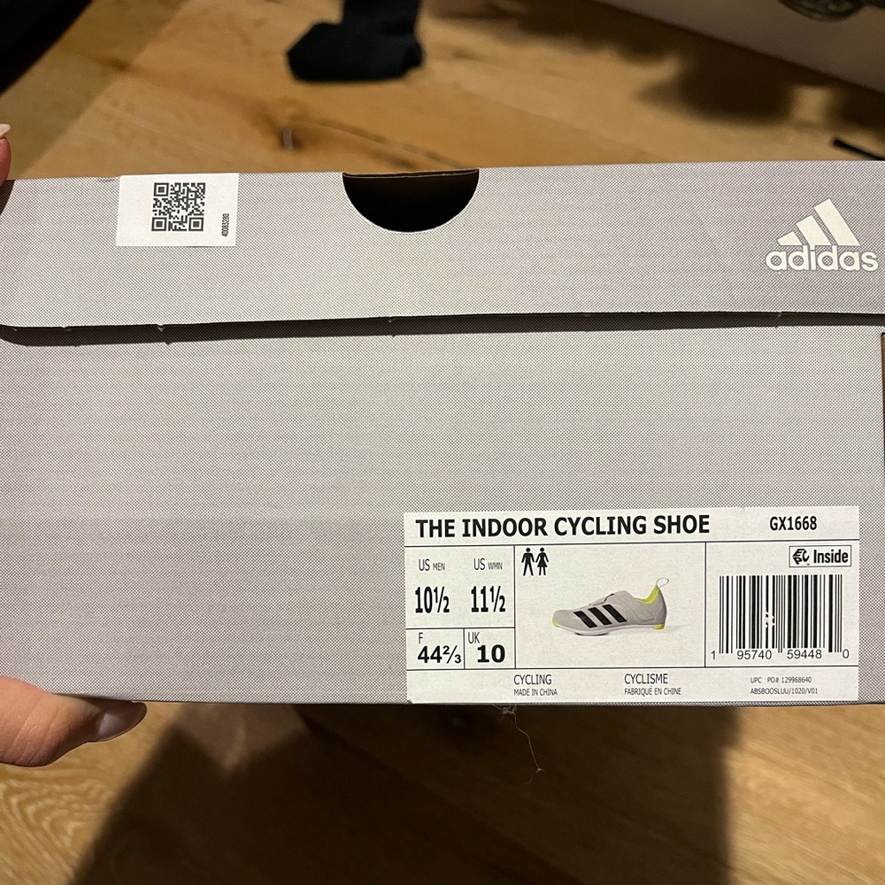 The indoor adidas men’s cycling shoe